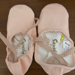 NWT Sansha Pro Adult Ballet Shoes - Pink